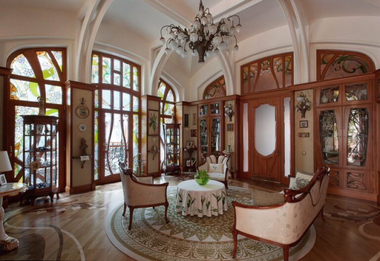 ✨ Art Nouveau  – Nơi nghệ thuật và thiên nhiên giao hòa trong không gian sống