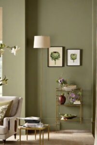 Khi sắc xanh 2026 định hình những không gian sống